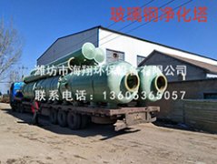玻璃钢净化塔